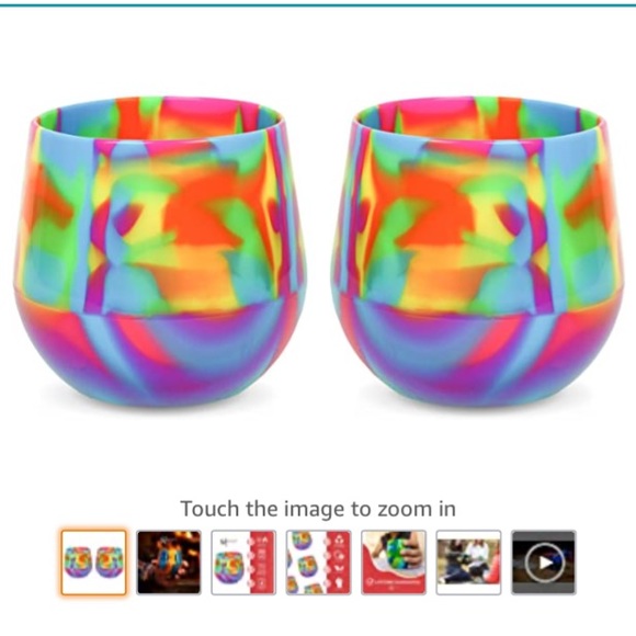 SILIPINT SILICONE UNBREAKABLE WINE GLASS 2-PACK